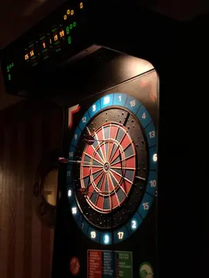 a close up of a dart board on a machine at Hotel Galicja Superior Wellness & Spa in Oświęcim